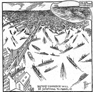 Illustration for article titled The Boston Globe of 1900 Imagines the Year 2000